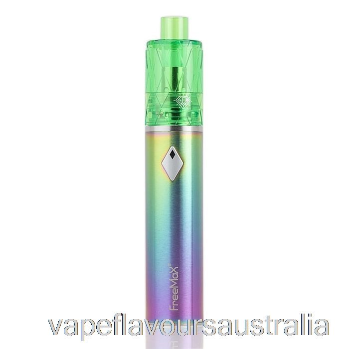Vape Nicotine Australia FreeMaX GEMM 80W Starter Kit Rainbow